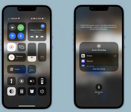 崇州苹果15维修分享iPhone15录制屏幕时如何录制音频 