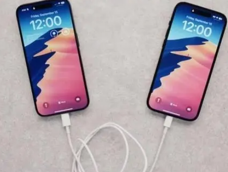 崇州苹果15维修店分享iPhone15可以给安卓充电吗 